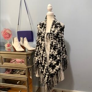 Handmade crocheted Shaw one size